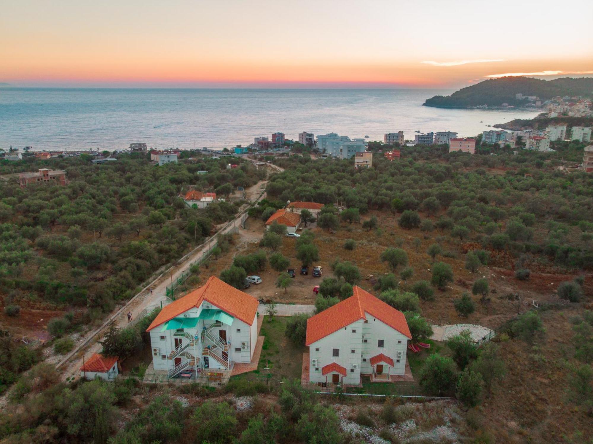 Aria Prive Villa Himare Bagian luar foto